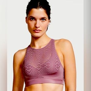 Victoria’s Secret high neck lace sports bra new with tags